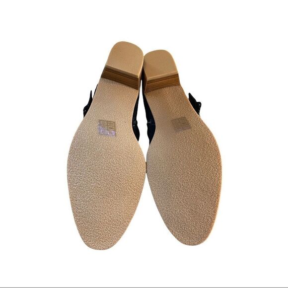 NEW Jack Rogers Women's Black Suede Leather Buckle Ankle Boots Booties 11 - Picture 6 of 6